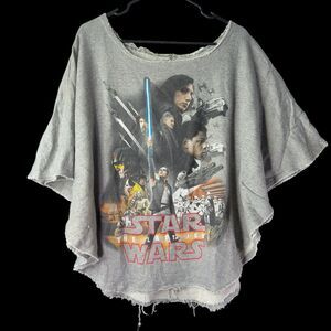 Star Wars: The Last Jedi Disney Parks Poncho Shirt, Size 3XL Plus Size Cape